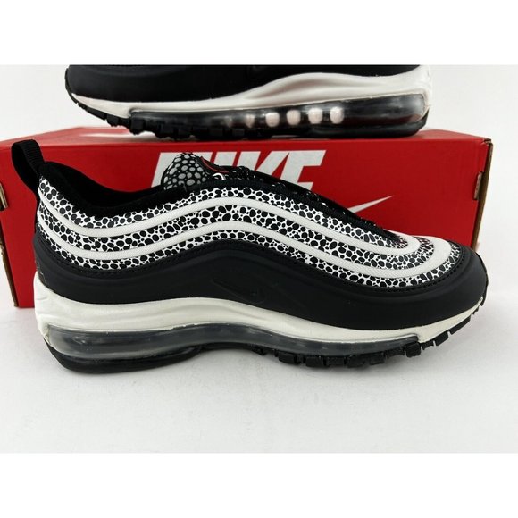 Nike Air Max 97 SE Safari Women's Size 6.5 Sneakers Shoes Black White DH0559-001 - Picture 7 of 10